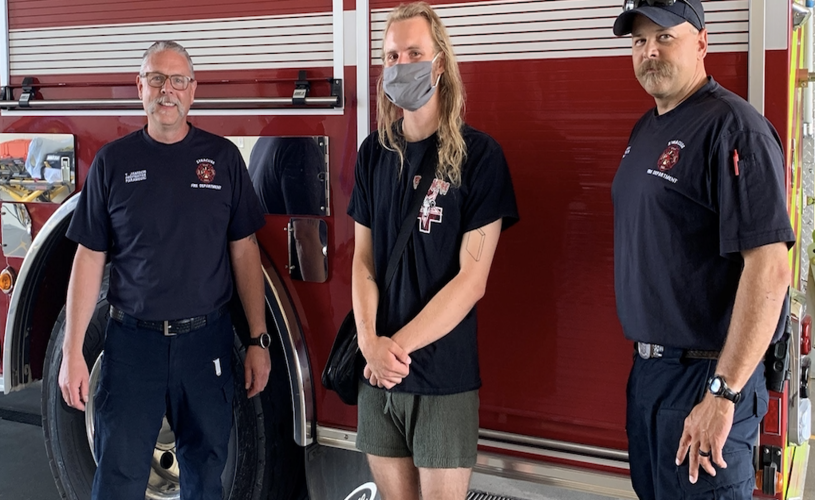 The HEROic actions of Utah HERO Project student worker Ethan Edwards saved the life of an unconscious Syracuse man while waiting for an ambulance.
