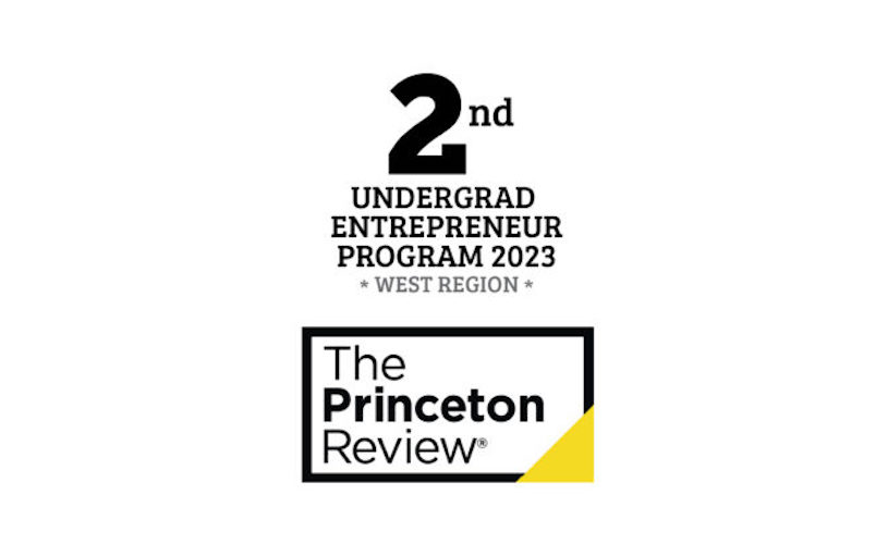 Undergrad entrepreneurship ranked No. 2 in the West by Princeton Review