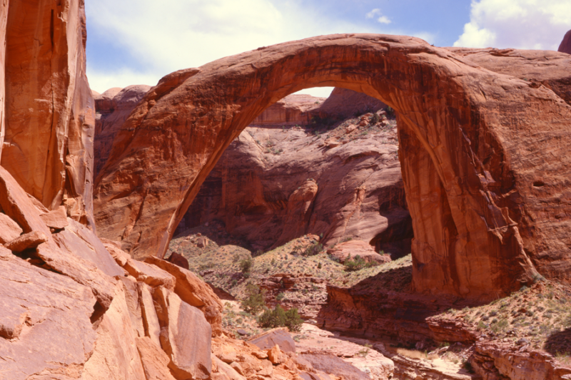Image of the Rainbow Bridge National Monument in Arches National Park