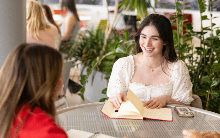 Students at the David Eccles School of Business