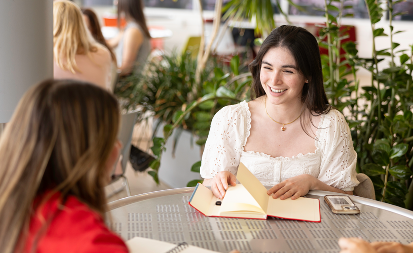 Students at the David Eccles School of Business